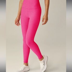 Beyond Yoga Caught In The Midi Electric Pink